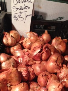 Shallots. Finley Farms, Culver City farmers market