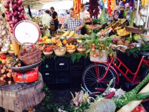Campo de Fiori market, Rome