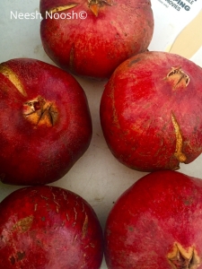 Pomegranates, Culver City, CA Farmers Market