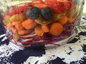 Layers of the Tabernacle Salad