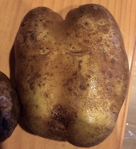 Double potato from the La Cienega Farmers Market