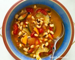 Tevet: Black Eyed Pea Soup