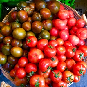 Tomatoes. Shuk HaNamal. Tel Aviv